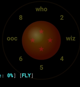 Dual joystick overlay on game terminal